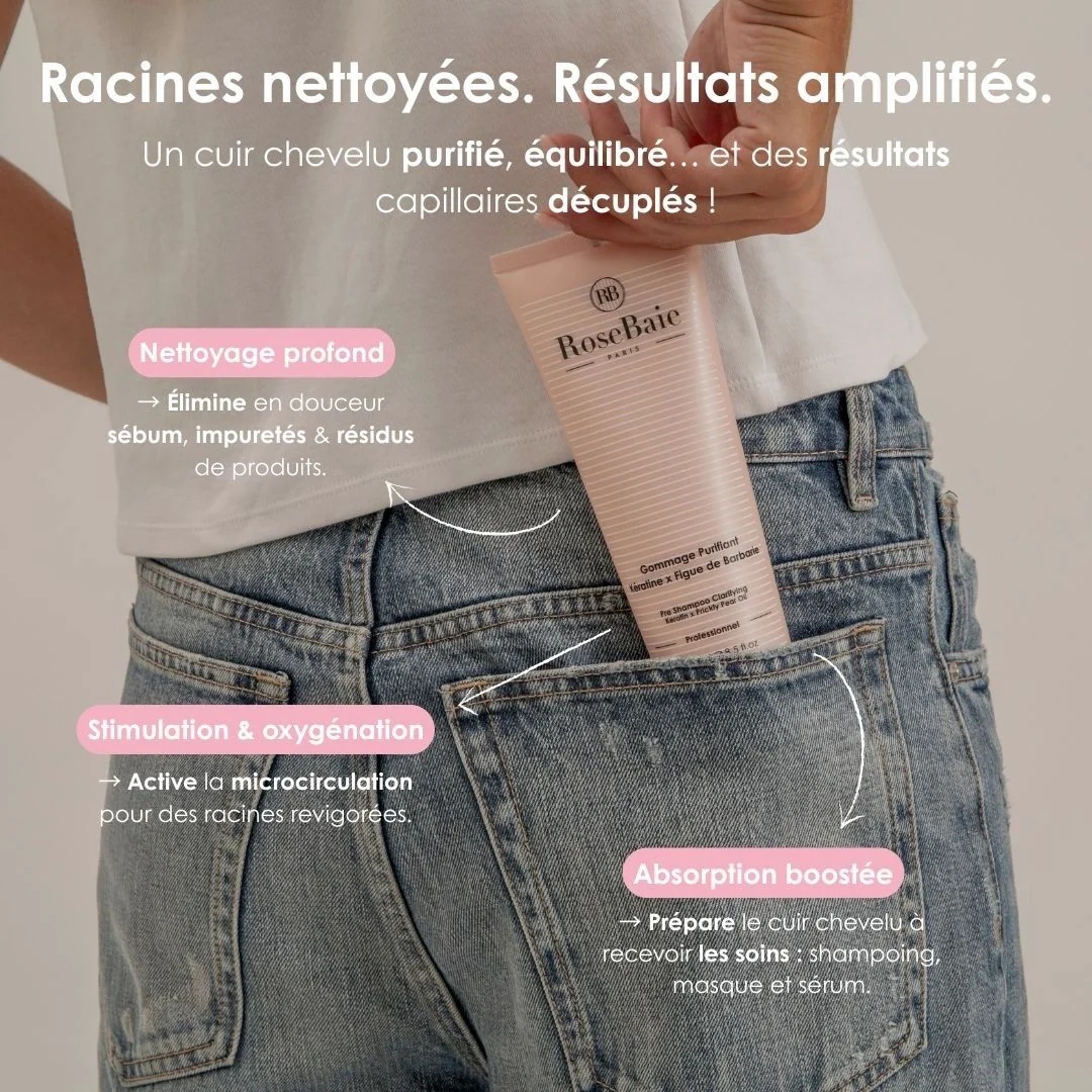 Gommage purifiant Figue de Barbarie & Kératine – Sébo-régulation & Hydratation - Image 3