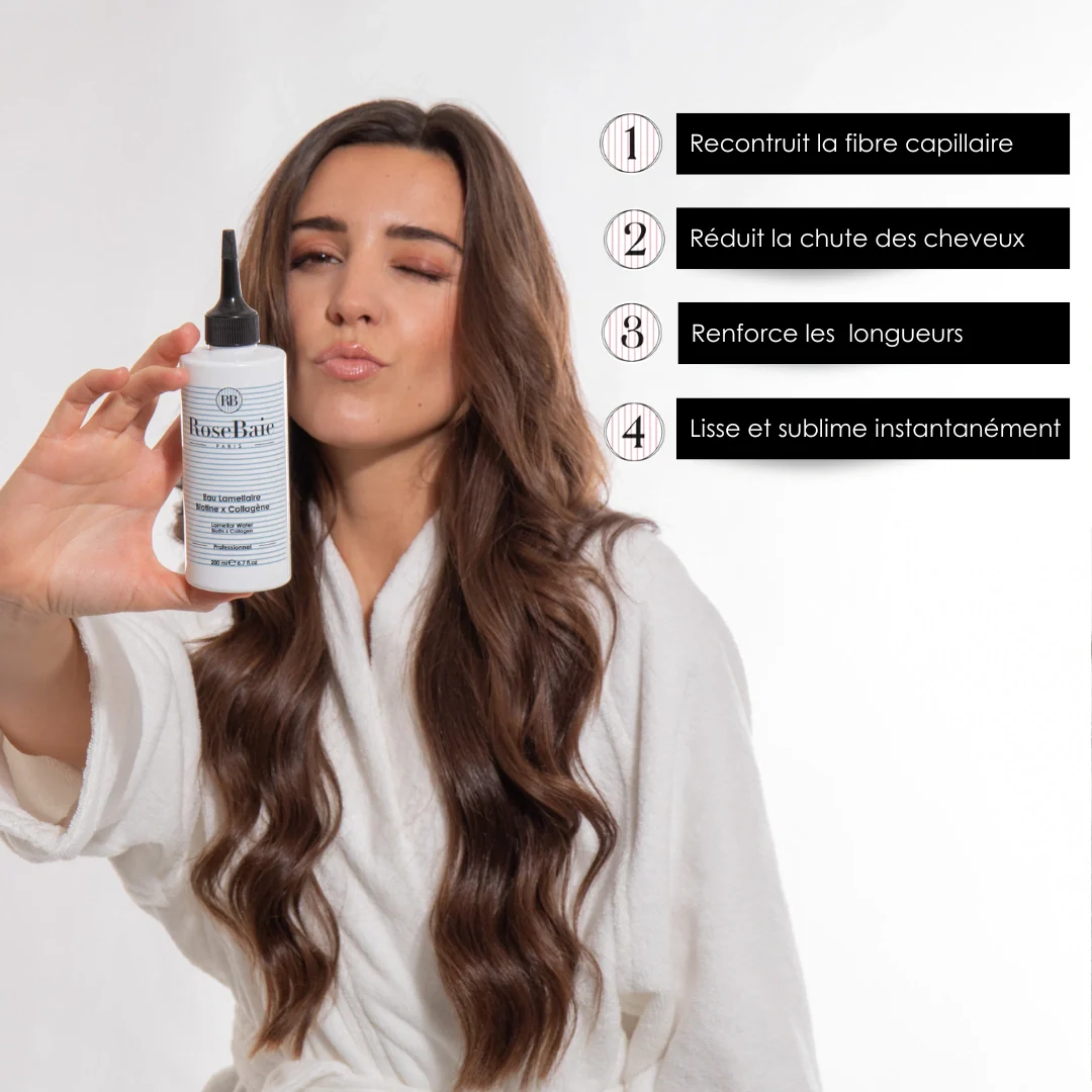 Routine Reconstruction Biotine & Collagène – Cheveux Cassants & Fragilisés - Image 5